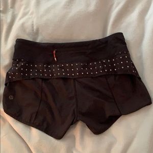 Black Lulu Lemon Shorts